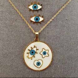 Evil Eye Jewelry Set