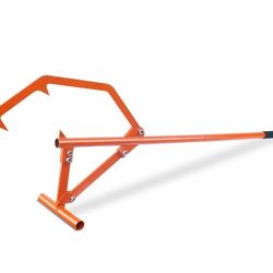 51" Timberjack Log Lifter Long Hook, Heavy Duty Adjustable Log Roller Cant Hook, Logging Tools for Rolling and Raising Up The Logs