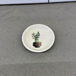 Plant Ring Holder Dish for Rings Earrings Organizer