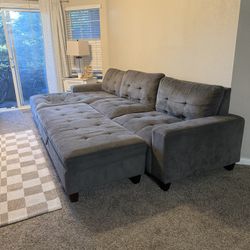 Couch And Ottoman Set