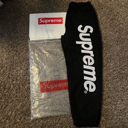 Supreme Sweatpants Black