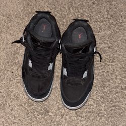 Air Jordan 4 Retro SE ‘Black Canvas’ No Box US Men 10
