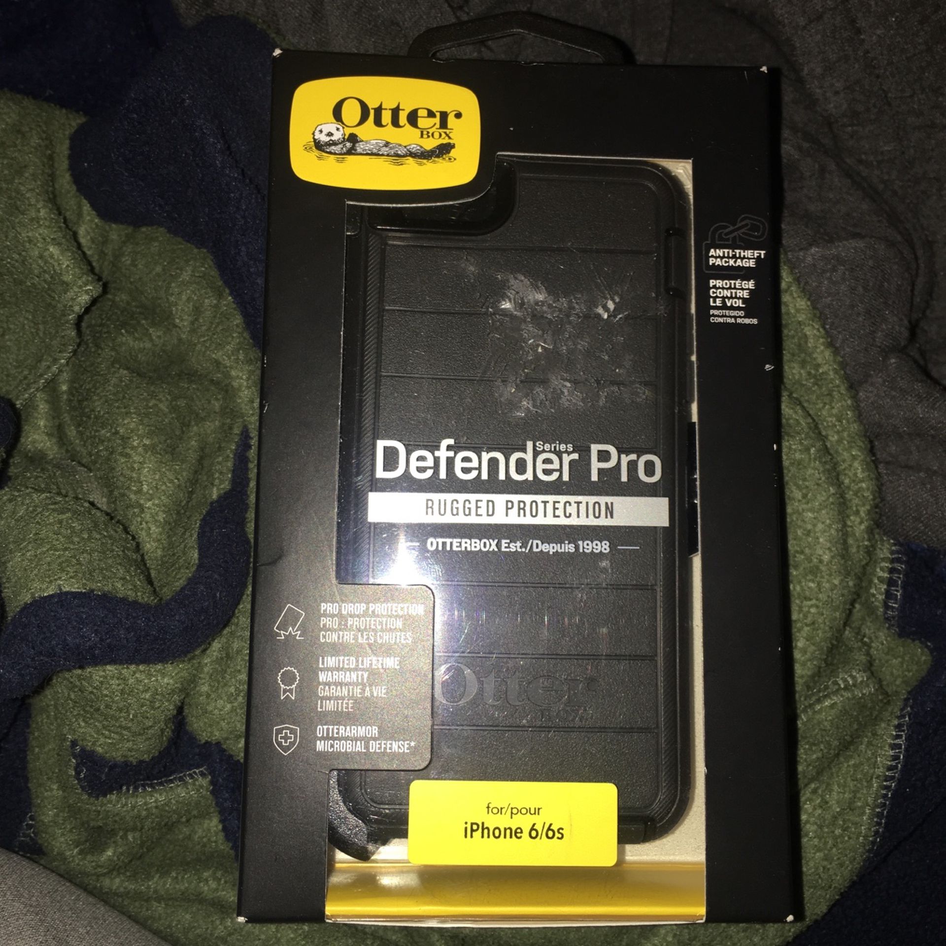 Otterbox Defender Pro Rugged Case + Belt-Clip Holster For iPhone 6/6s