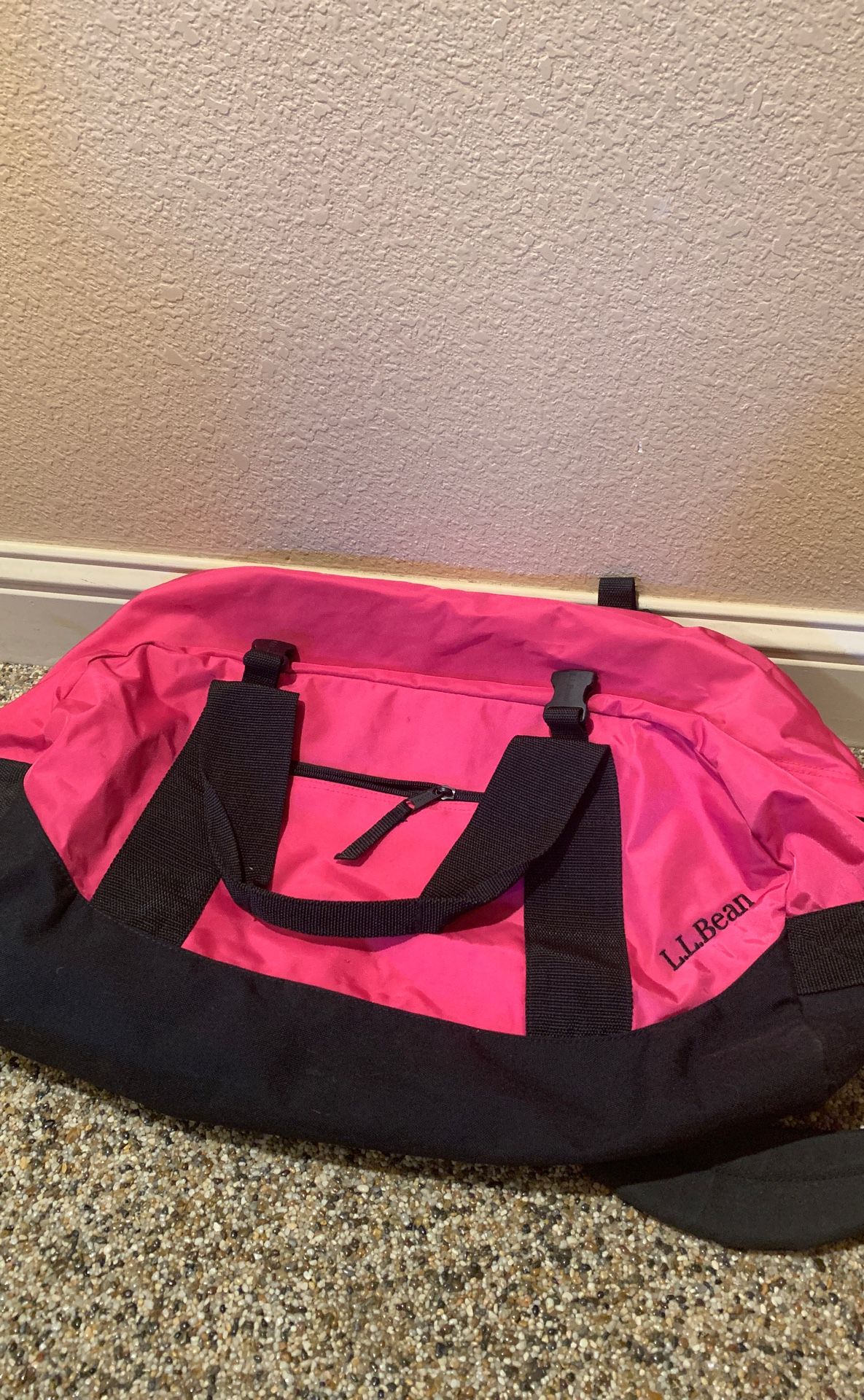 Pink L.L. Bean Duffle Bag