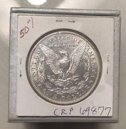 1886 and 1900 Morgan Silver Dollars
