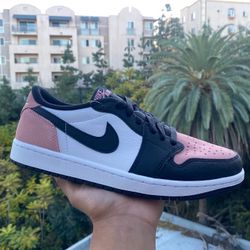 Brand New Air Jordan 1 Low Bleached Coral Size 8.5