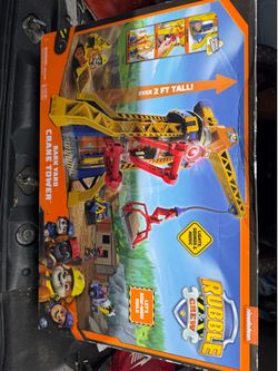 Paw patrol rubble crew set.  NIB