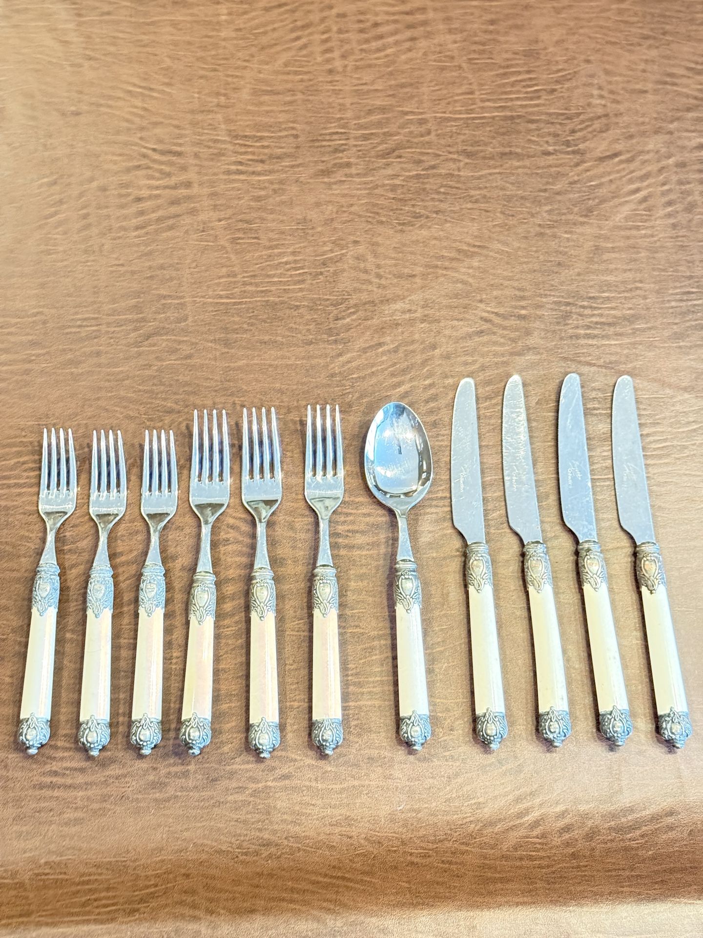Vintage 11 piece Bugatti Collection Flatware Italy