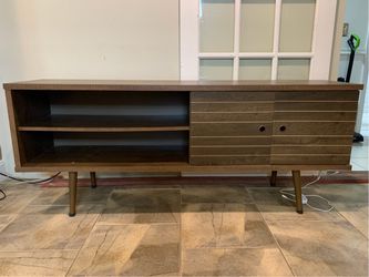 Mid-Century Modern TV Stand Media Console