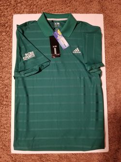 Adidas "CBS SPORTS" climacool shirt /Sz L