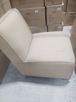 Comfortable fabric chair