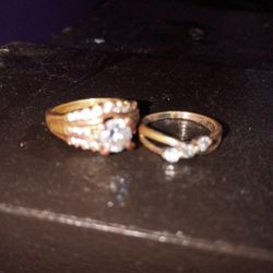 Wedding Rings Ore Lovers Ring  With Two Sets Of Pearl Bracelets Real Pearls