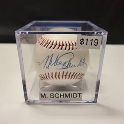 Phillies Mike Schmidt Signed, PSA-Certified Baseball 