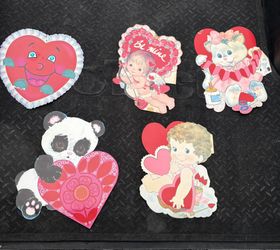 Vintage Valentine’s Card stock 