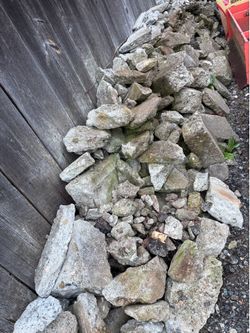 Broken concrete