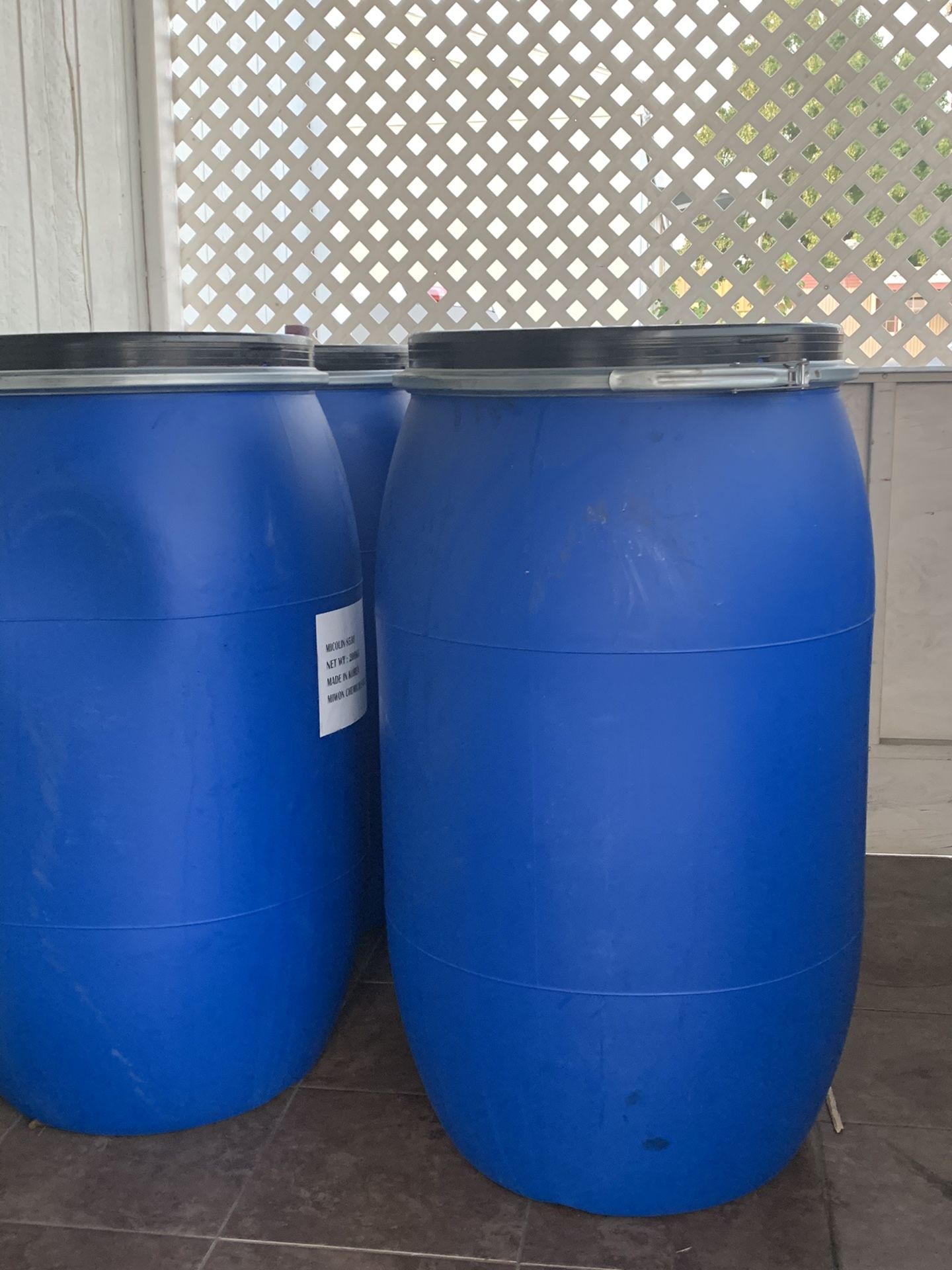 55 gallon Barrels