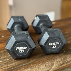 Rep Fitness 5lb Dumbbells