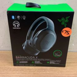 RAZER BARRACUDA X WIRELESS MULTI-PLATFORM GAMING AND MOBILE HEADSET.
