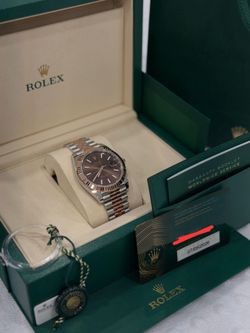 2026 Datejust 41 Steel And Rose Gold Chocolate Dial