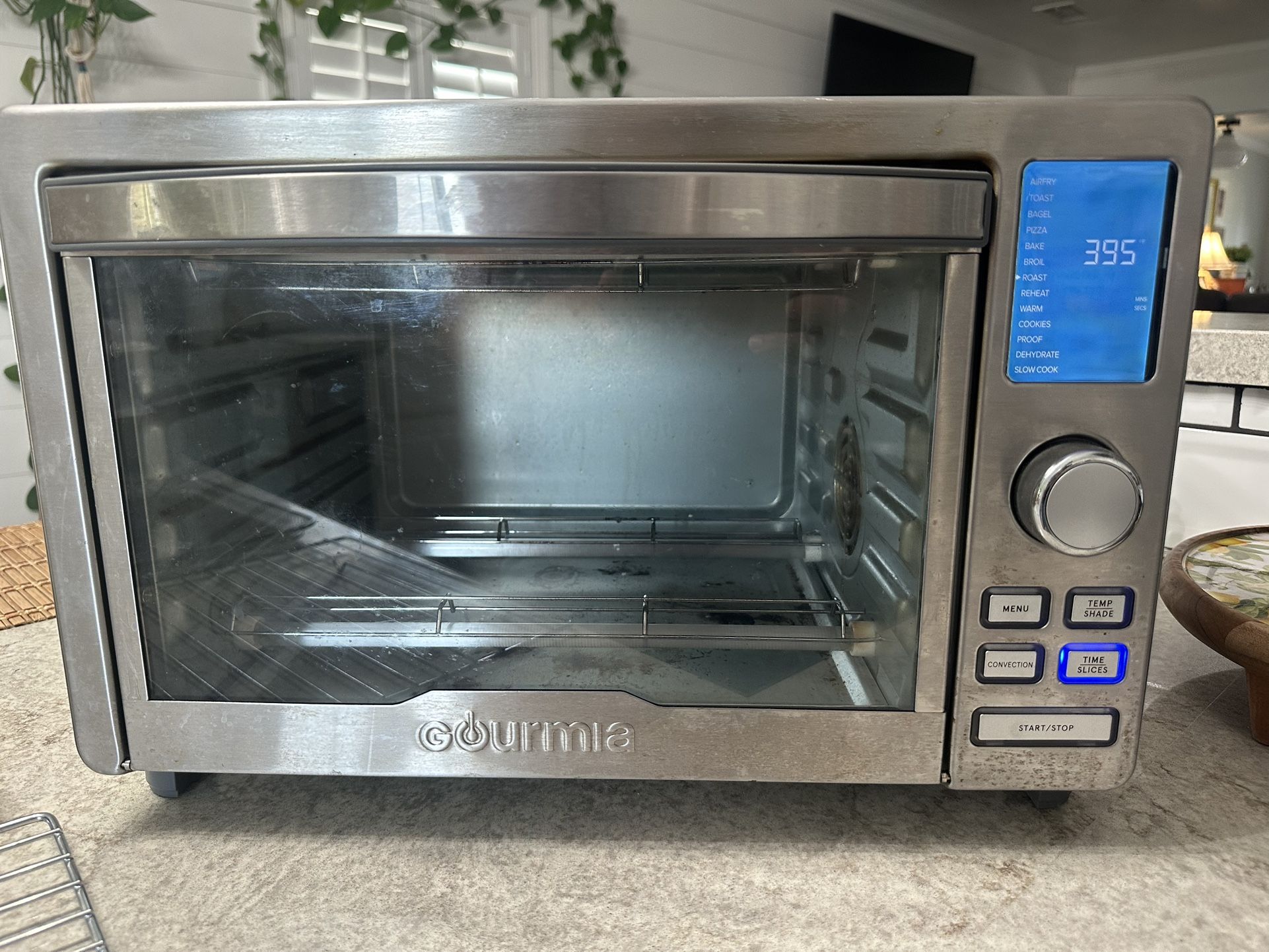 Gourmia Digital Stainless Steel Air Fryer, Air fryer Toaster Oven