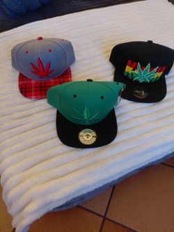 Weed leaf hats