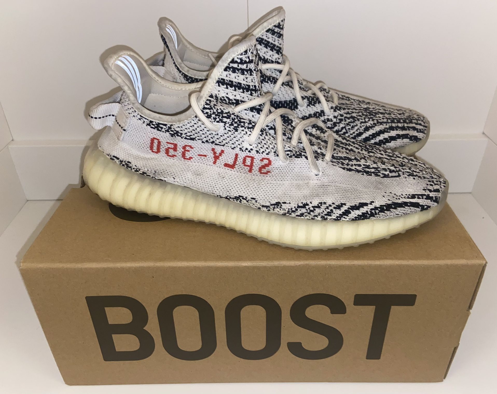 Yeezy Boost 350 V2 Zebras (Size 10.5) USED!!
