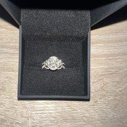 2-1/5 CT. T.W. Certified Oval Lab-Created Diamond Engagement Ring in Platinum (F/VS2)