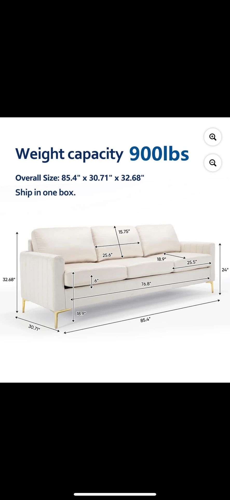 3 Seat Sofa Brand New