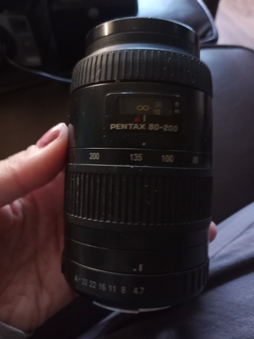 Pentax 80-200mm Focal Camera Lens Telephoto Shots 