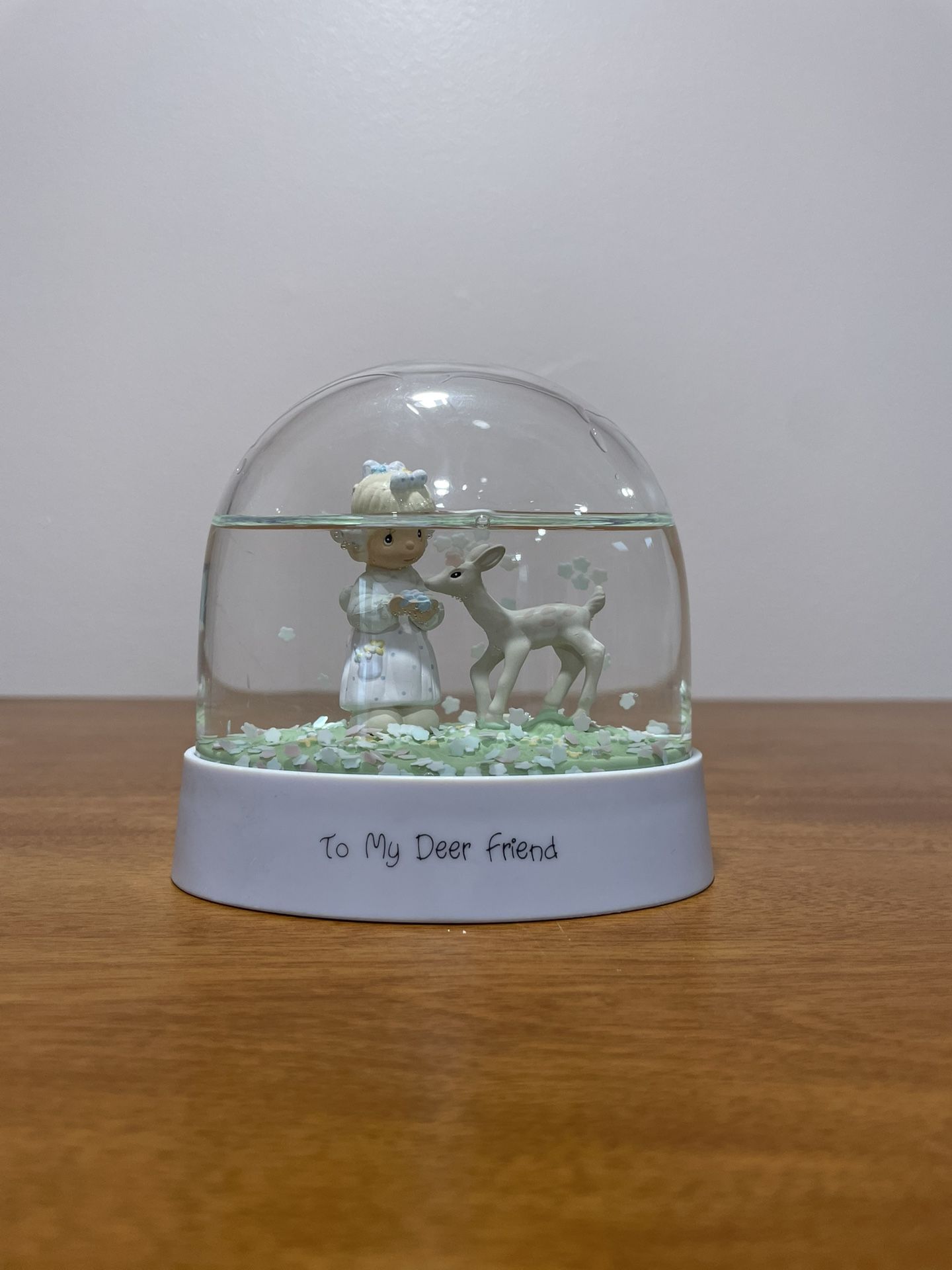 Precious Moments “To My Deer Friend” Water Dome