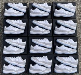Retro Jordan 11's Lows "Cement Grey"