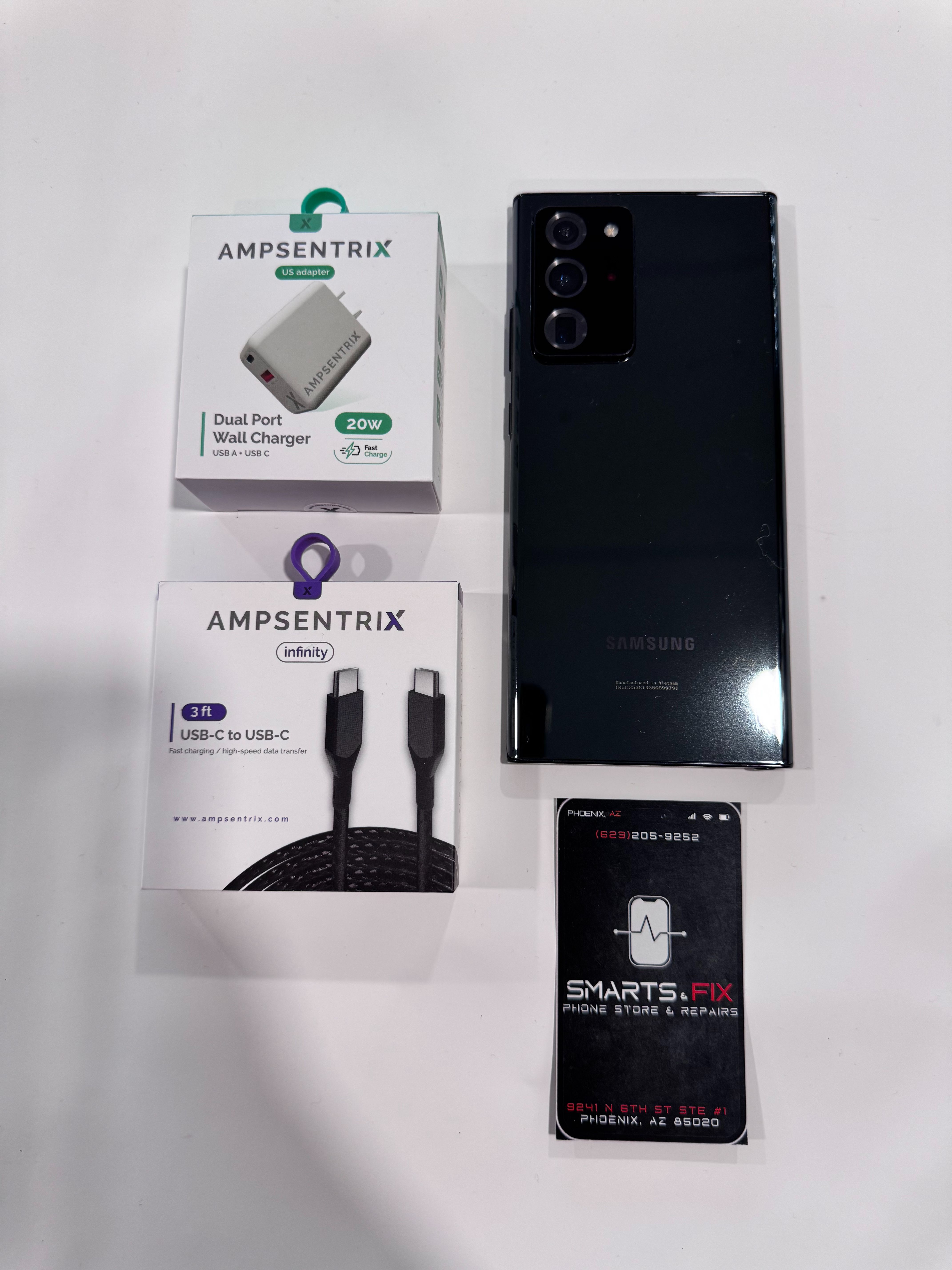 Samsung Galaxy Note 20 Ultra 128 GB - Black (Unlocked) + Warranty