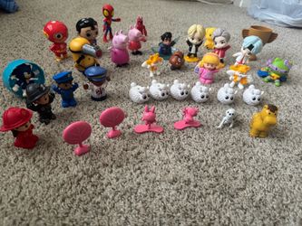 Mixed Lot of Mini Toy Figures