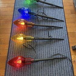 Christmas Walkway Lights(never Used )