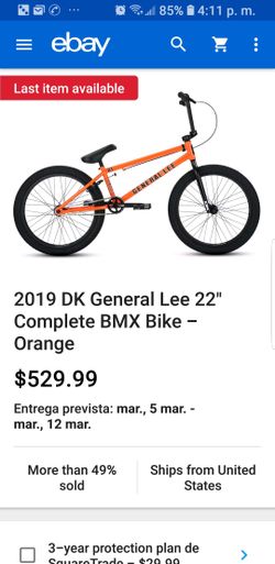 Dk general lee limited adition bmx bike for Sale in New Bedford MA