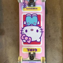 Girl brand skateboard Sanrio hello kitty Sean Malto complete 60th anniversary