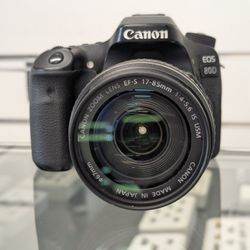 Canon EOS 80D W 17-85mm Lens