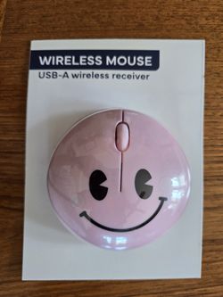 Wireless Mouse USB-A Wireless Receiver New $5.
