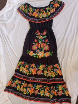 Vestido Floreado Talla S