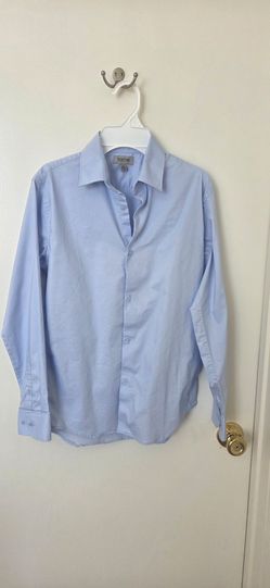Kenneth Cole Reaction Light Blue Dress Shirt boys size 16
