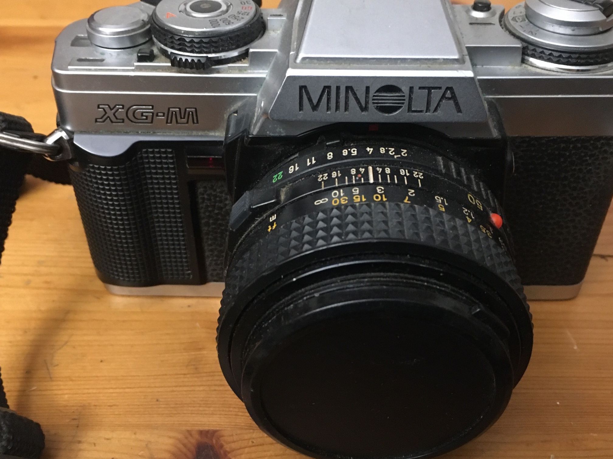 Minolta 35mm Film Camera With Flash