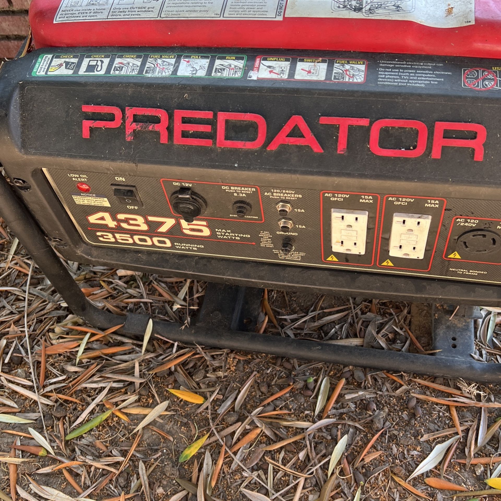 Generator Serviced Needs Electric Part for Sale in La Mirada, CA OfferUp