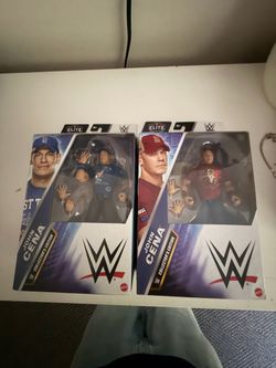 WWE Elite John Cena Collector’s Edition Lot - Series 119 & 120