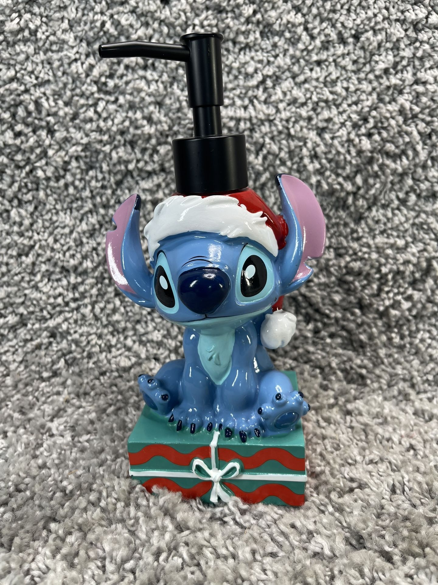 Disney Stitch Christmas Soap Dispenser Home Bathroom Decoration New