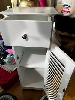 White  Drawer and Cabinet