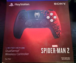 Spiderman limited edition ps5 controller