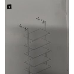 Storage Shelves Heavy Duty Hang On Wall New In Box