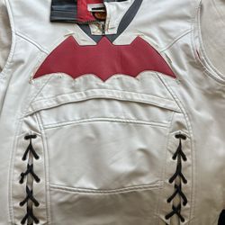 Red Hood Leather Jacket Laverapelle