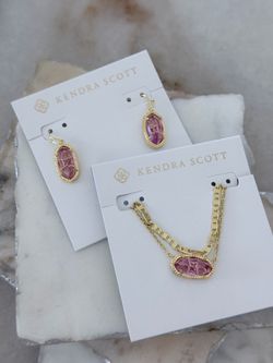 KS necklace earring and bracelet