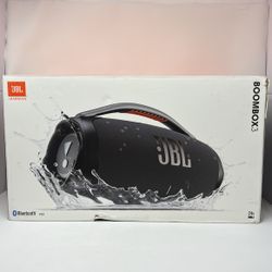 JBL Boombox 3 Black Portable Bluetooth Speaker